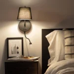 Candeeiro de Parede Kuomba com Flexo LED para Leitura - Image 4