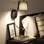 Candeeiro de Parede Kuomba com Flexo LED para Leitura - Image 3