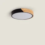 Plafon LED 18W Circular Madeira Ø320 mm CCT Selecionável Semi-Dari( VD/PT/BR) - Image 2