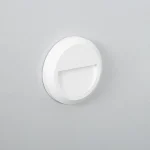 Baliza Exterior LED Superfície Parede Circular Branco Edulis - Image 4