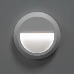 Baliza Exterior LED Superfície Parede Circular Branco Edulis - Image 5