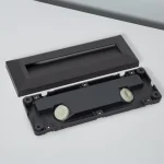 Baliza Exterior LED 2W Superfície de Parede Retangular Preto Élide - Image 3