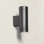 Aplique de Parede Exterior Alumínio Iluminação Dupla Cara Oakham