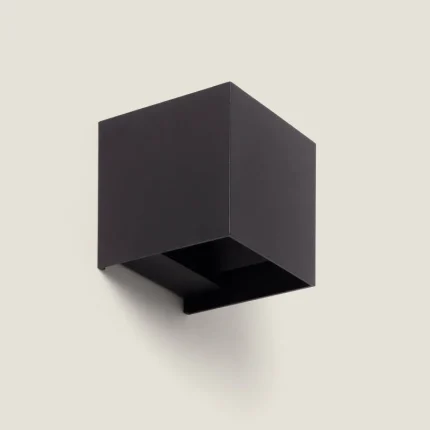 Aplique de Parede Exterior LED 6W Alumínio Iluminação Dupla Cara Eros